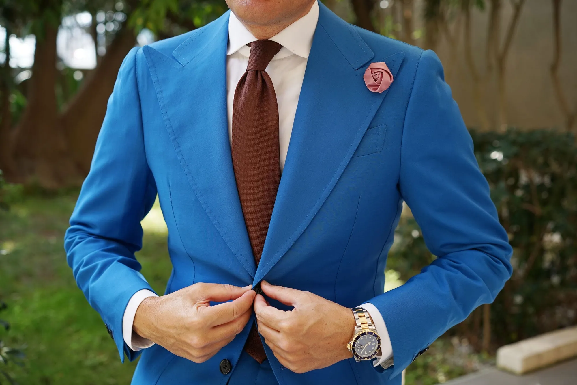 Thulian Pink Lapel Flower sold by OTAA product image thumbnail 5