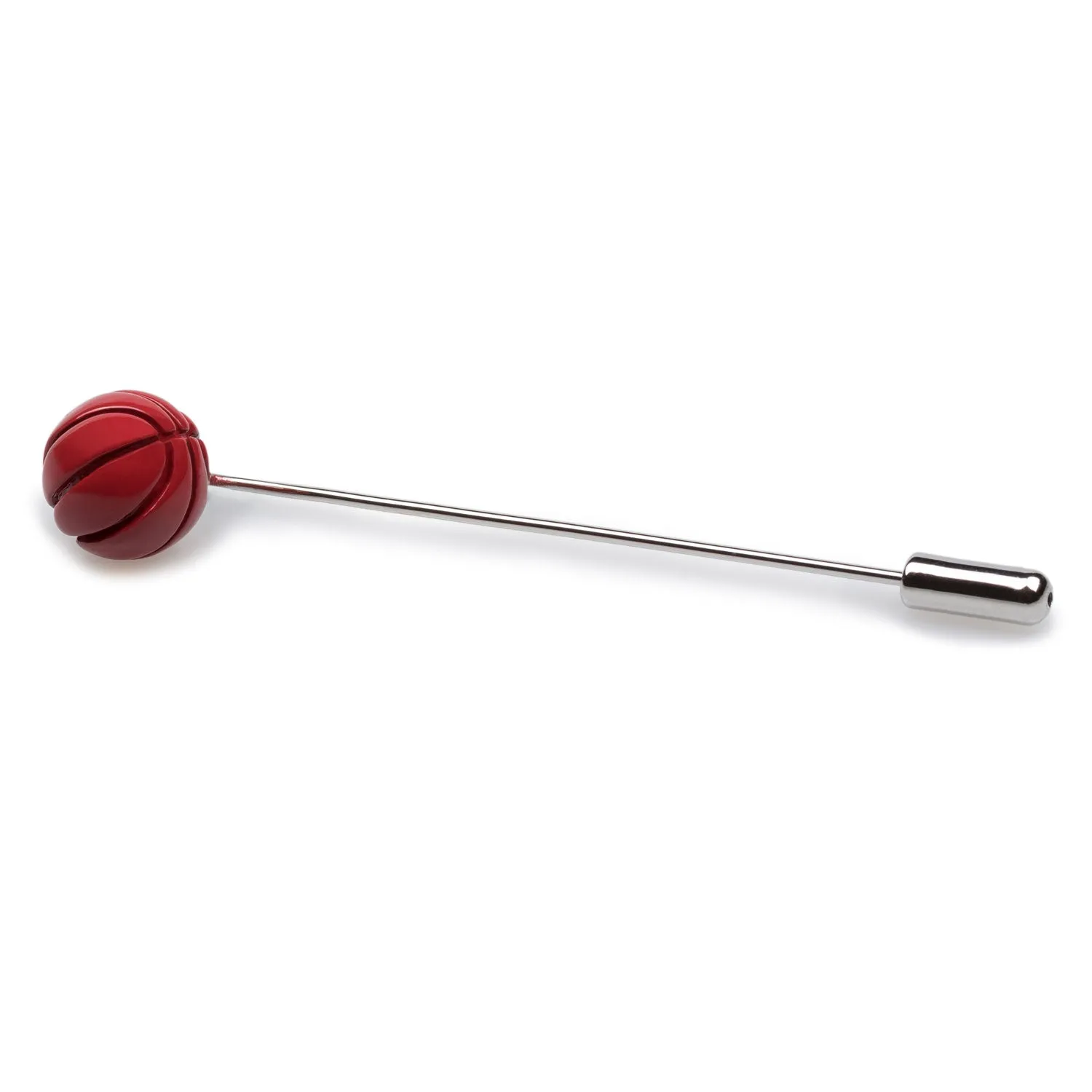 Red Basketball Lapel Pin sold by OTAA