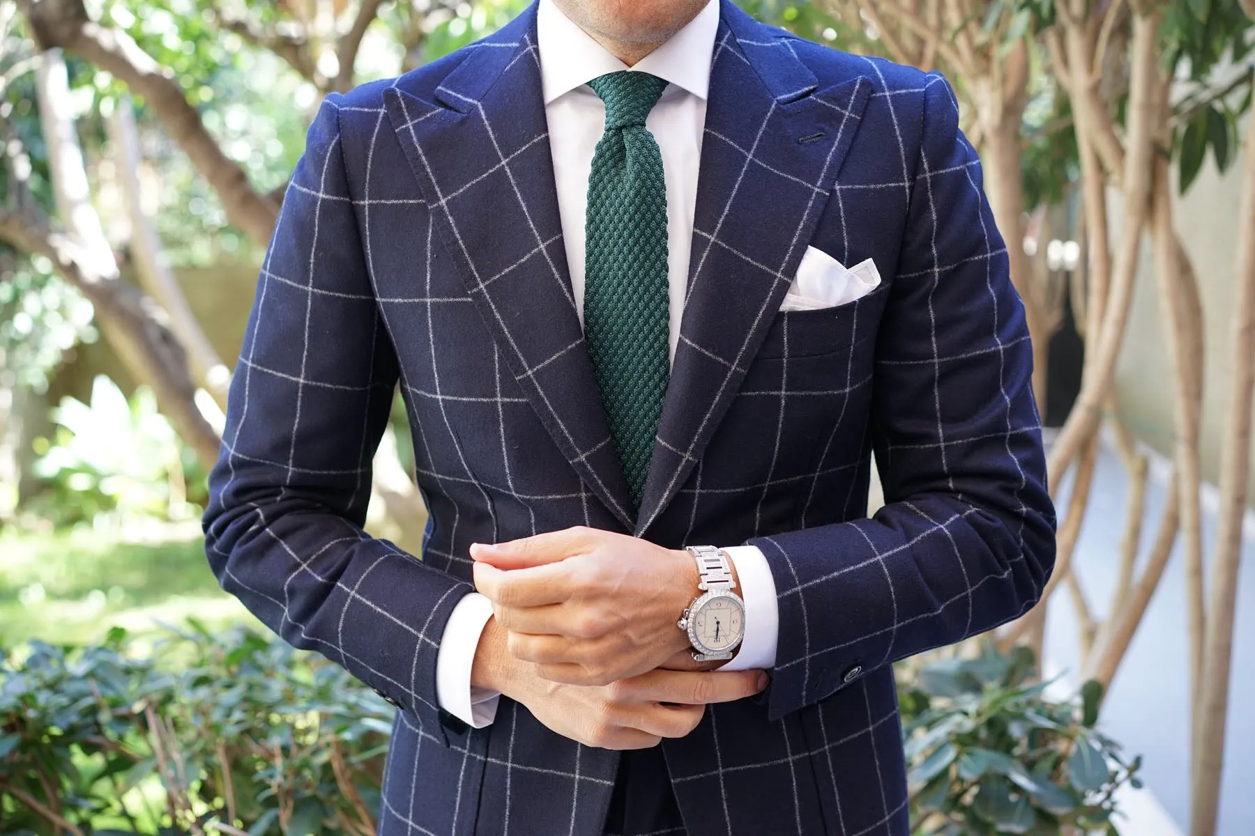 Rio Green Knitted Tie sold by OTAA product image thumbnail 3