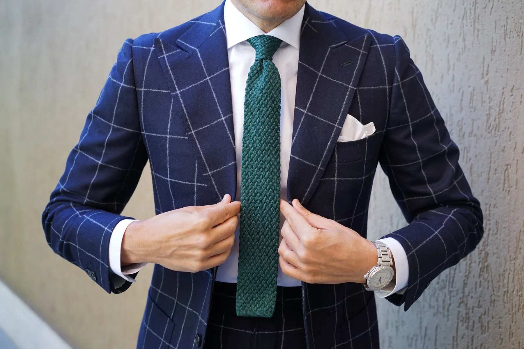 Rio Green Knitted Tie sold by OTAA product image thumbnail 5