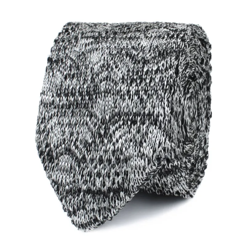 The Raven Knitted Tie made by OTAA