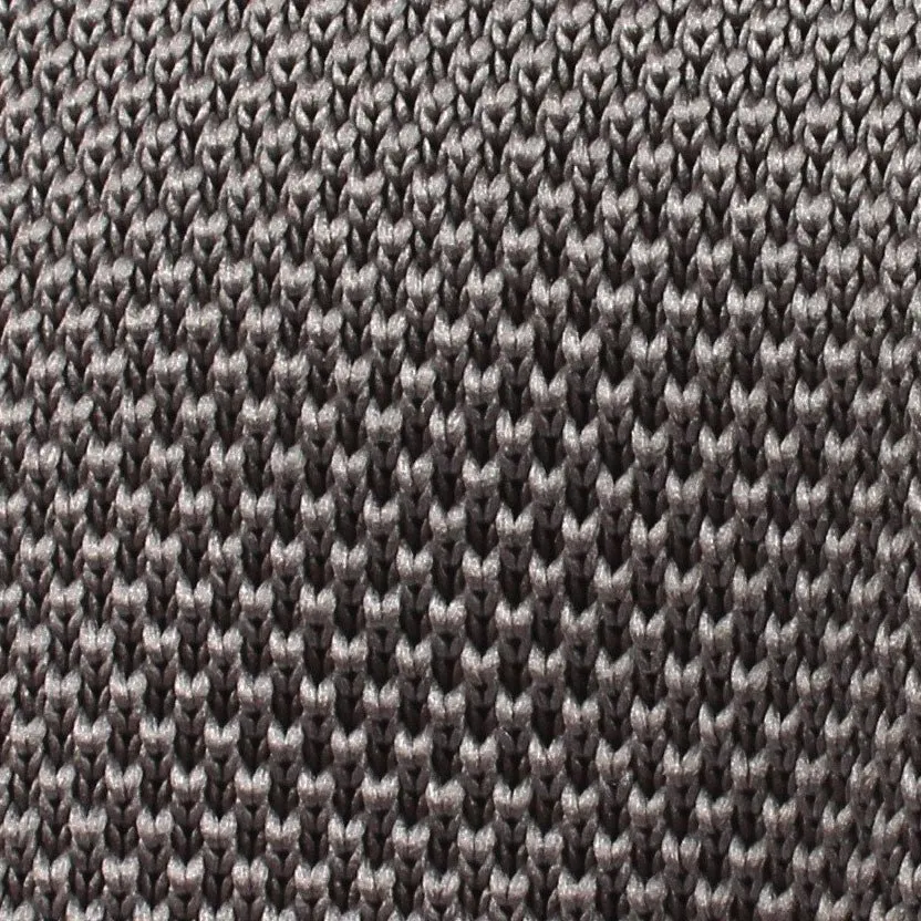 Grey Knitted Tie sold by OTAA product image thumbnail 2