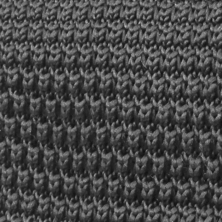 Light Grey Pointed Knitted Tie sold by OTAA product image thumbnail 2