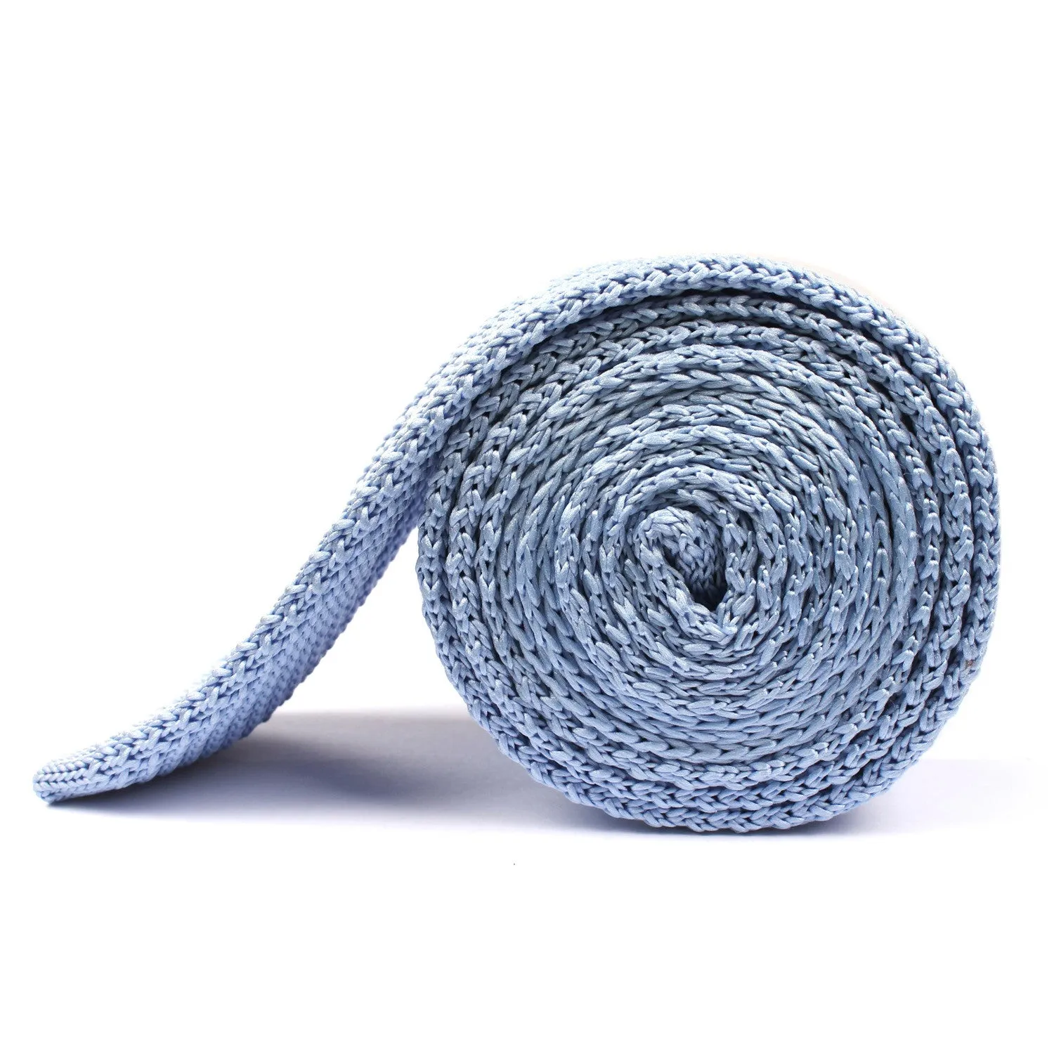 Columbia Light Blue Knitted Tie sold by OTAA product image thumbnail 3