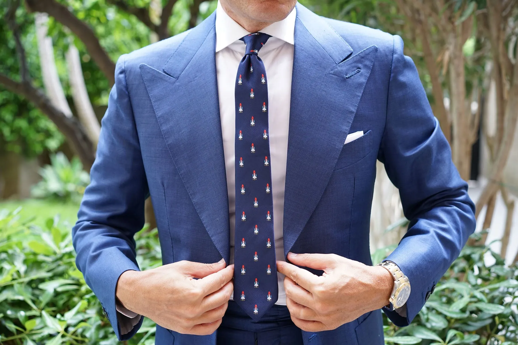Space Shuttle Skinny Tie sold by OTAA product image thumbnail 4