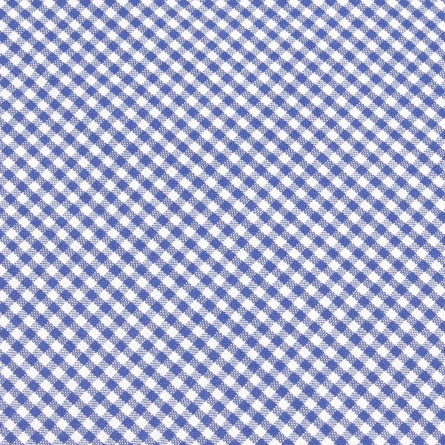 Blue Gingham Cotton Pocket Square sold by OTAA product image thumbnail 2