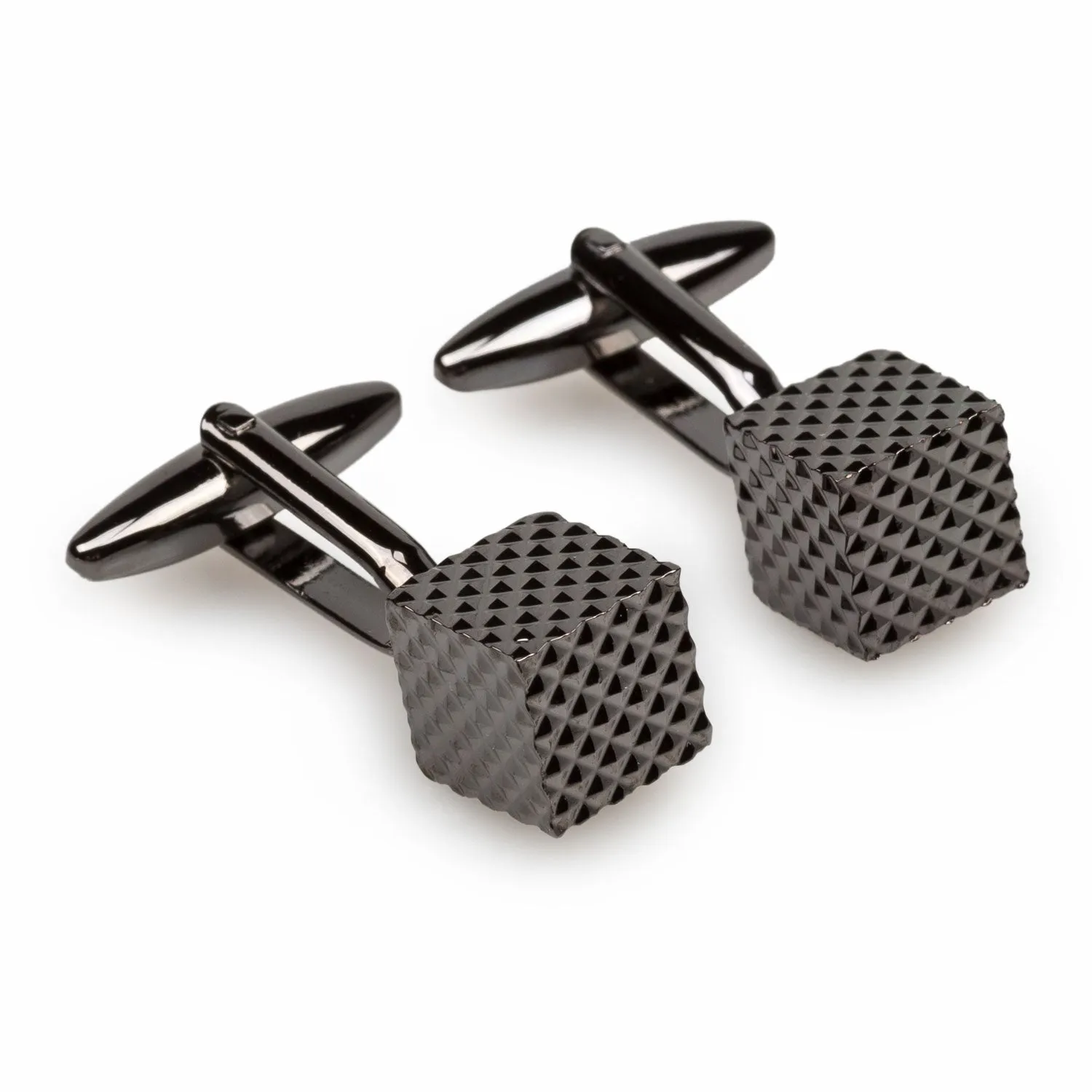 Nocturnal Gun Metal Cufflinks sold by OTAA product image thumbnail 2