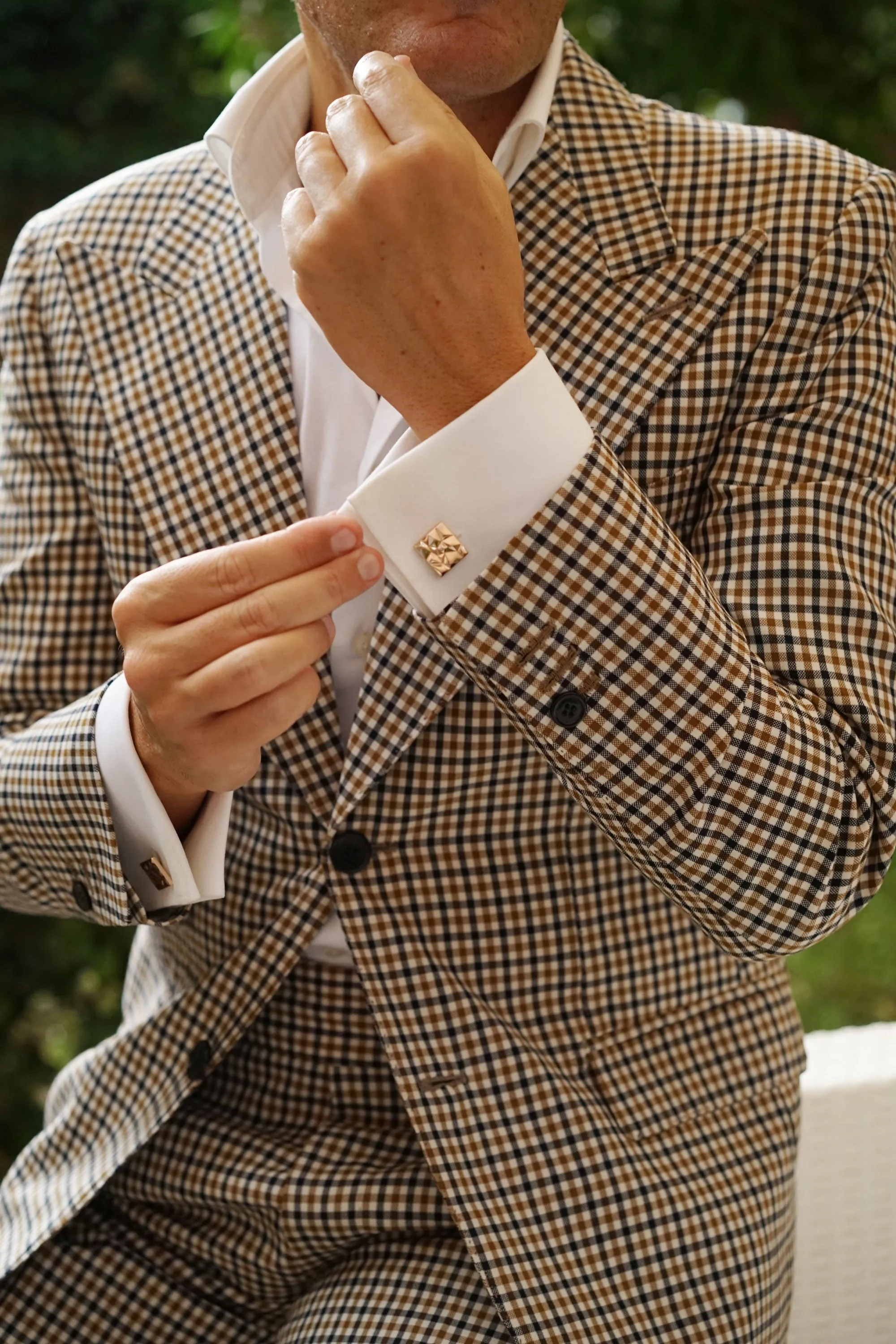 Archer Rose Gold Cufflinks sold by OTAA product image thumbnail 4