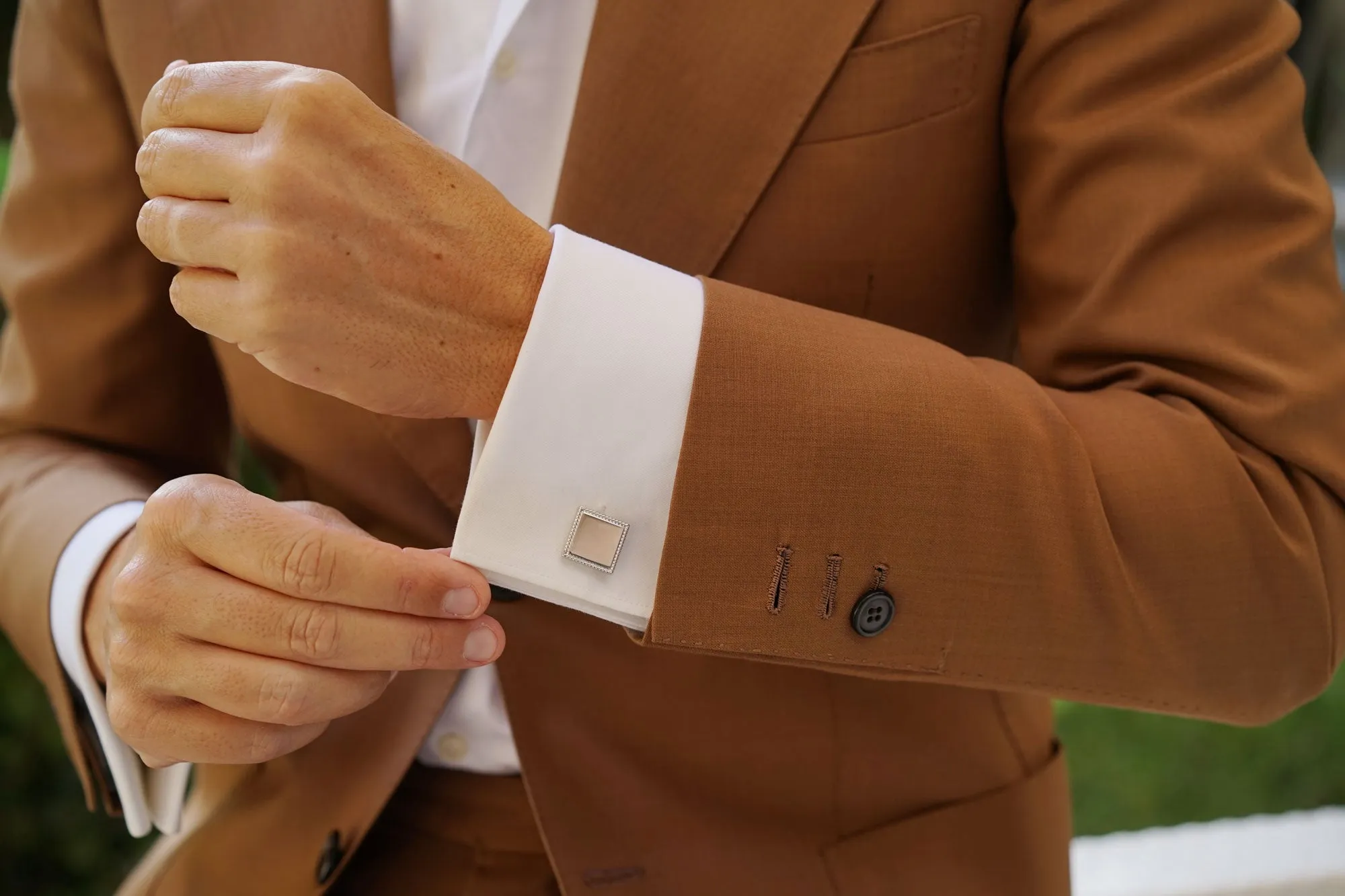 Raphael Silver Cufflinks sold by OTAA product image thumbnail 5