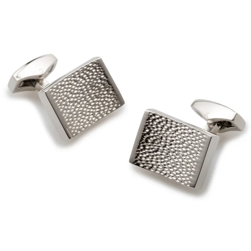 Mr Hanks Silver Cufflinks made by OTAA