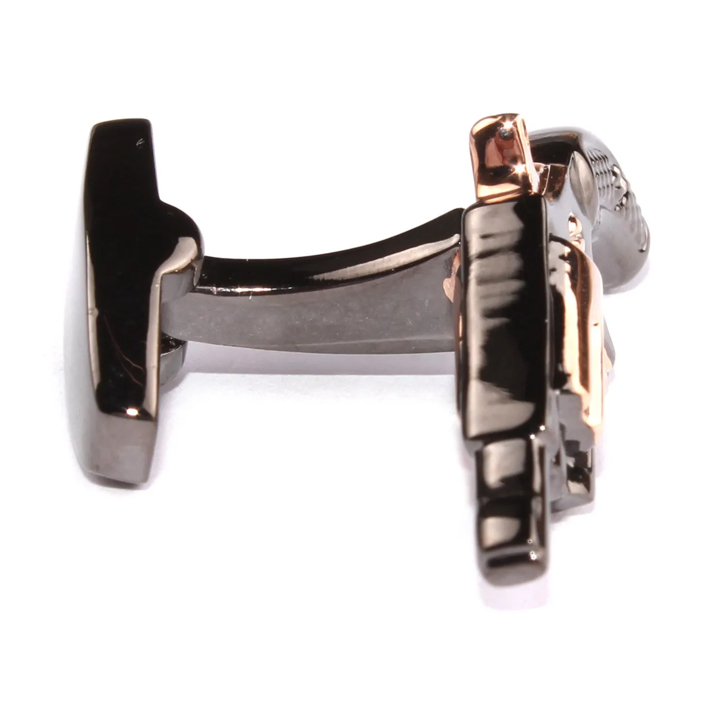 Dark Revolver Gun Cufflinks sold by OTAA product image thumbnail 4