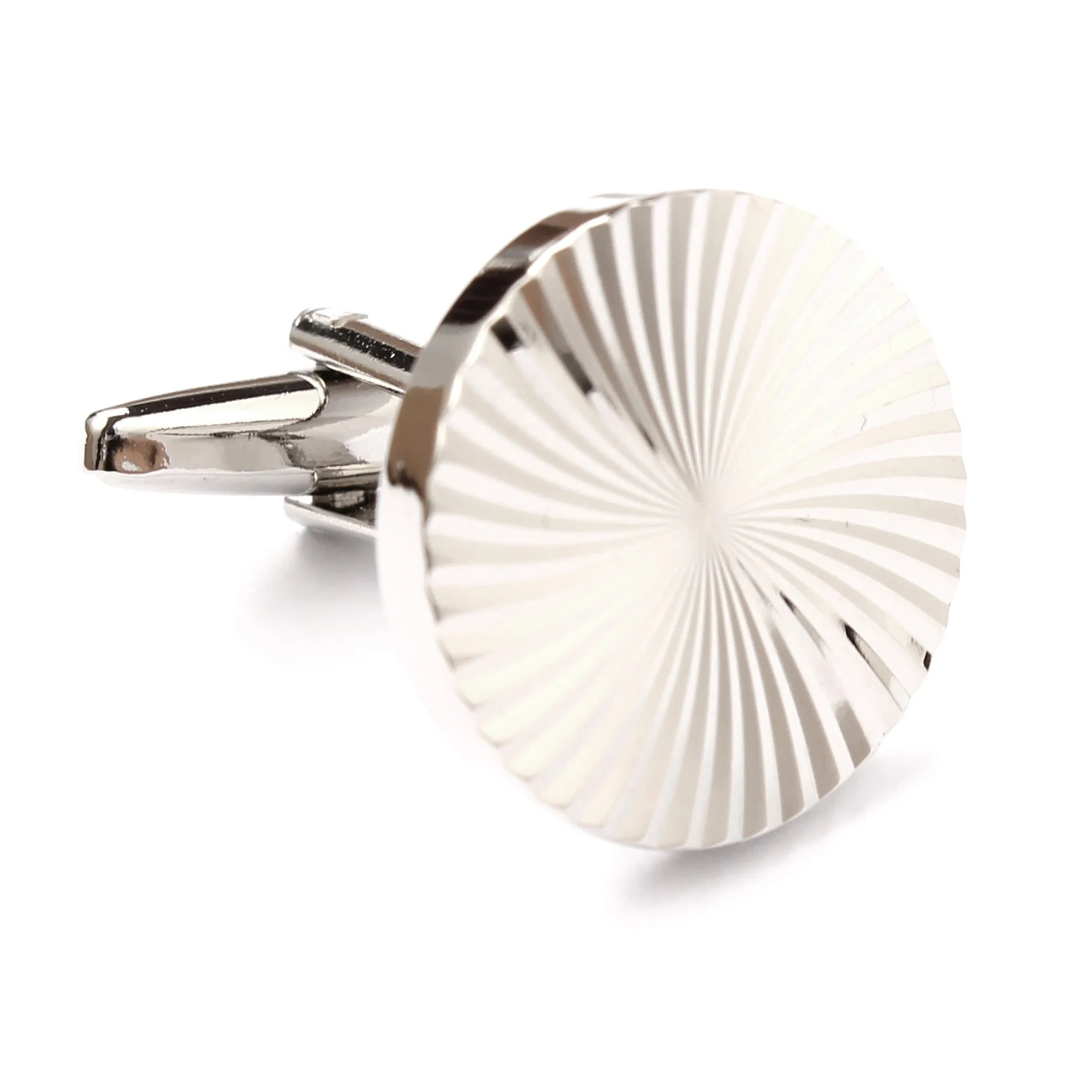 Spiral Circle Cufflinks sold by OTAA product image thumbnail 3