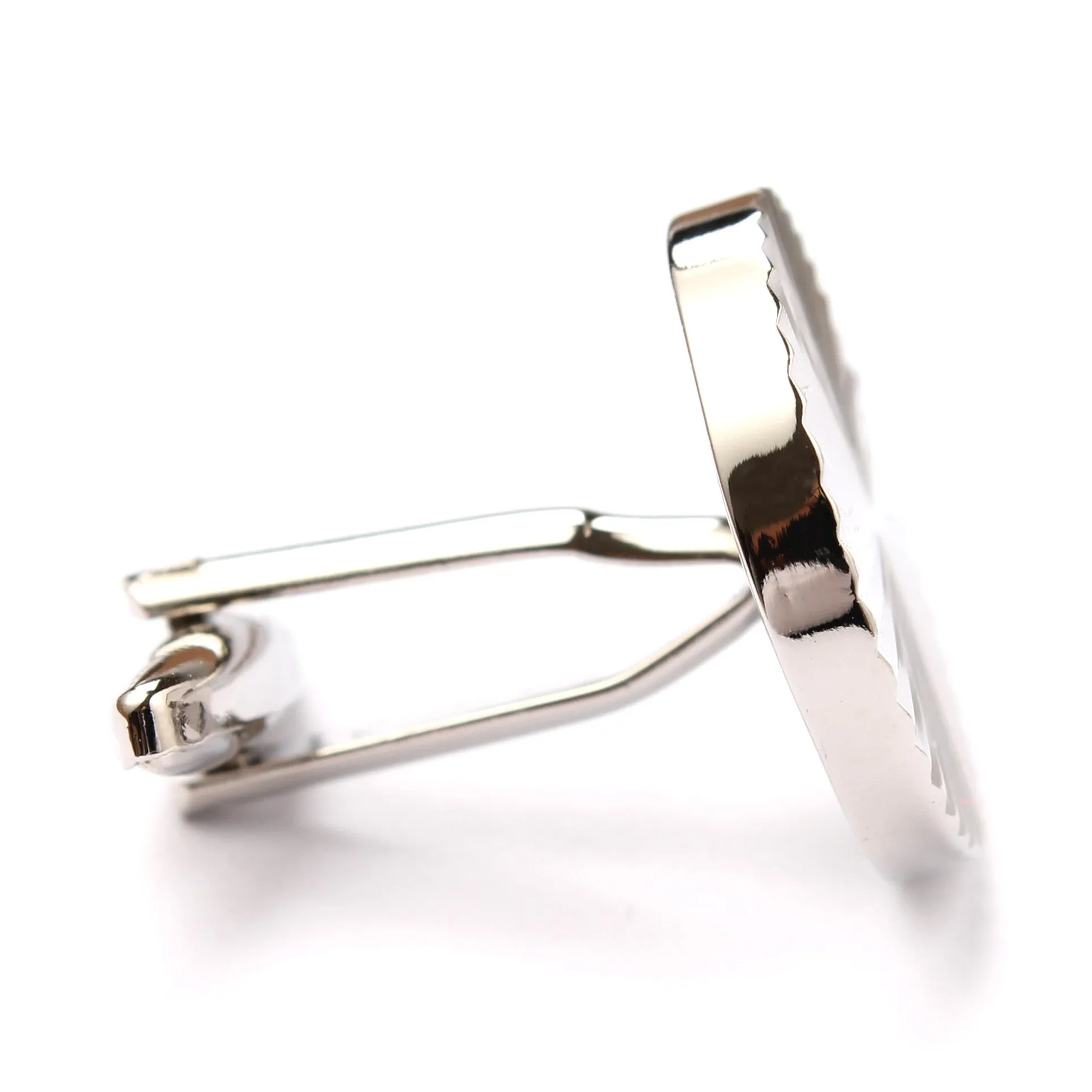 Spiral Circle Cufflinks sold by OTAA product image thumbnail 4