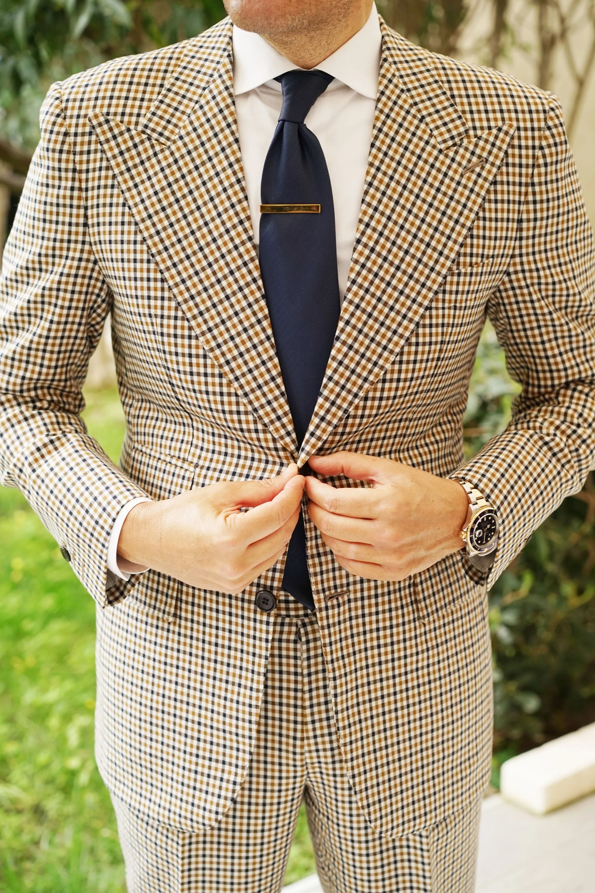 Shining Gold Tie Bar sold by OTAA product image thumbnail 5