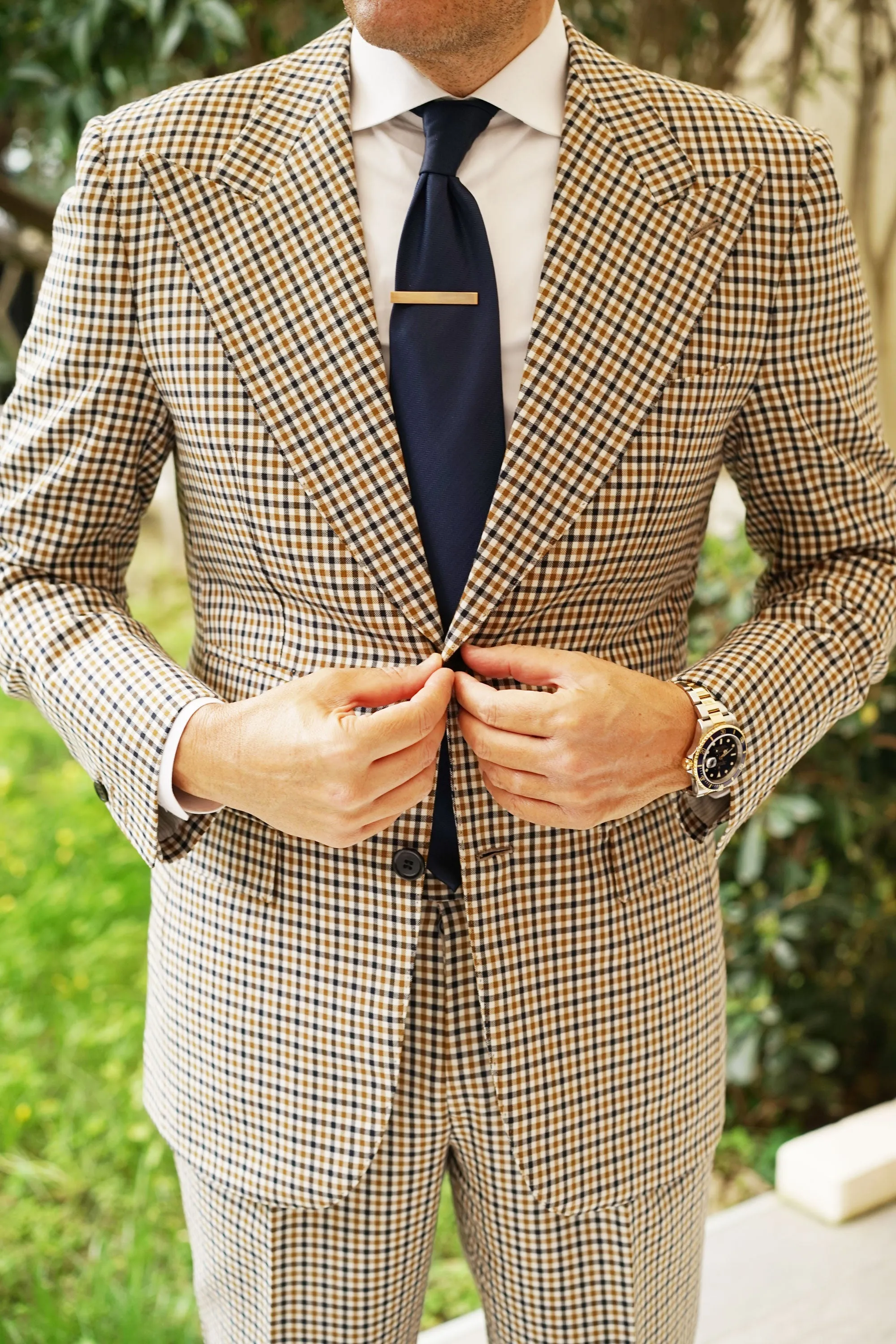 Brushed Rose Gold Tie Bar sold by OTAA product image thumbnail 5