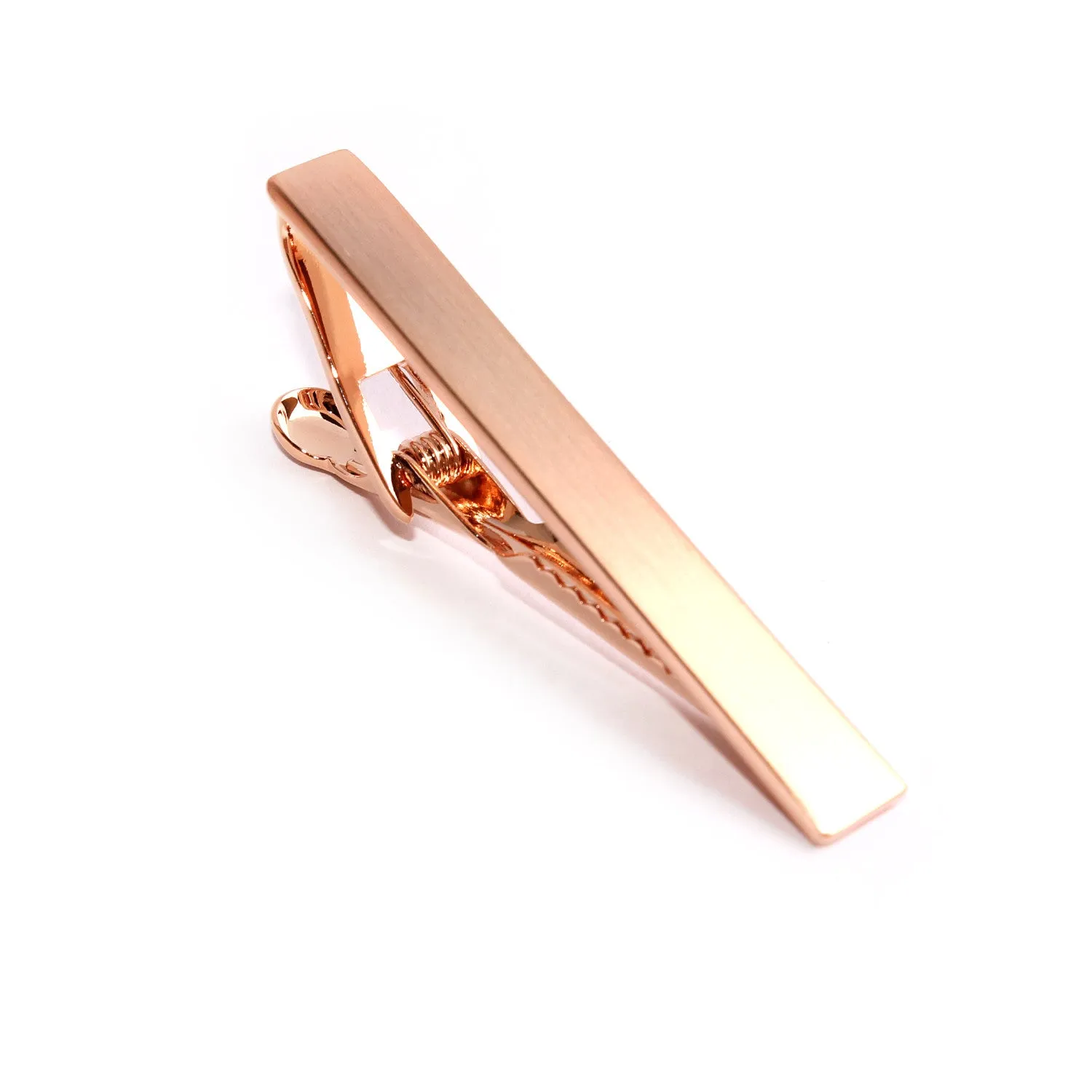 Brushed Rose Gold Tie Bar sold by OTAA