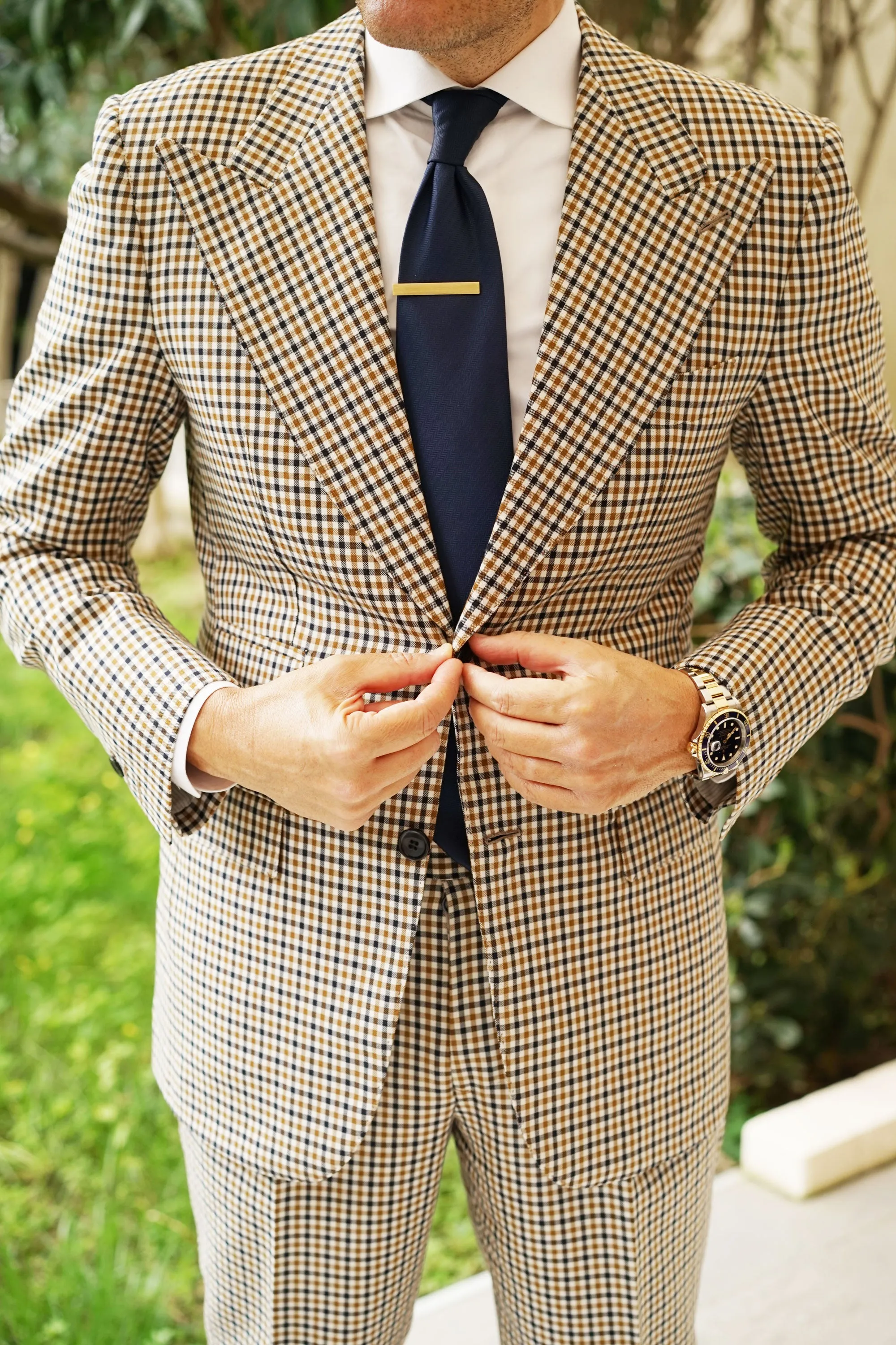 Brushed Gold Tie Bar sold by OTAA product image thumbnail 5