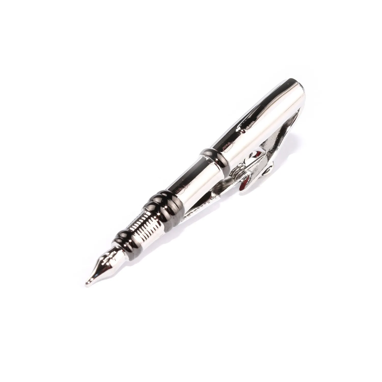 The Silver Fountain Pen Tie Bar sold by OTAA product image thumbnail 3