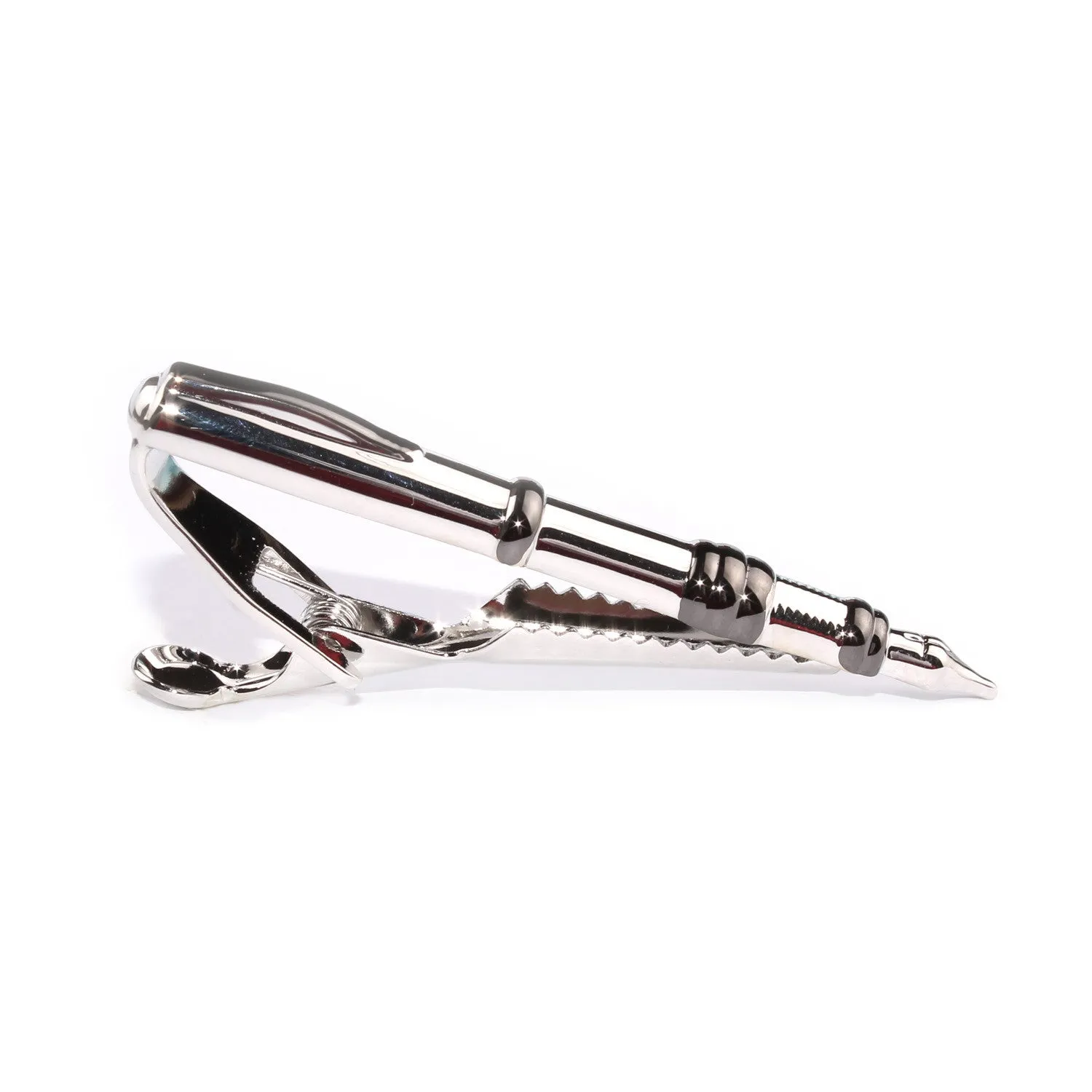 The Silver Fountain Pen Tie Bar sold by OTAA product image thumbnail 2