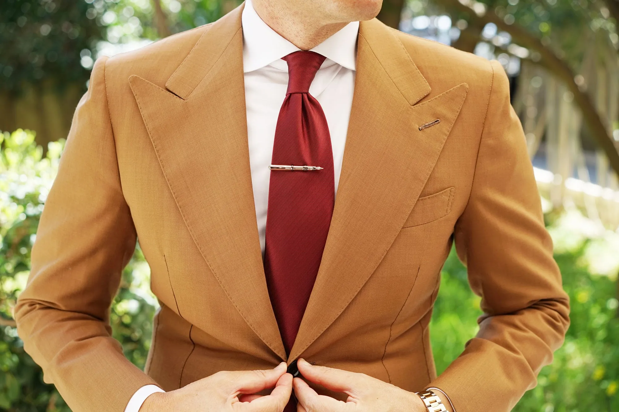 The Silver Fountain Pen Tie Bar sold by OTAA product image thumbnail 4