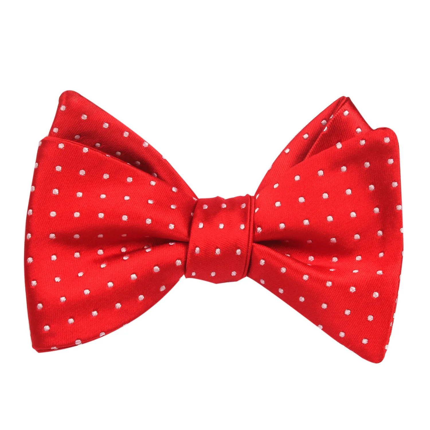Red Bow Tie Untied with White Polka Dots sold by OTAA product image thumbnail 2