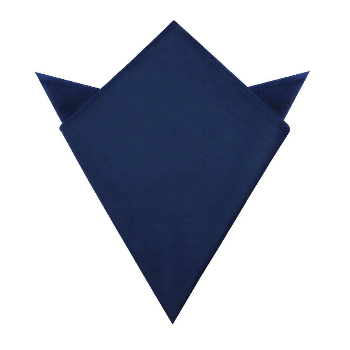 Royal Blue Velvet Pocket Square sold by OTAA