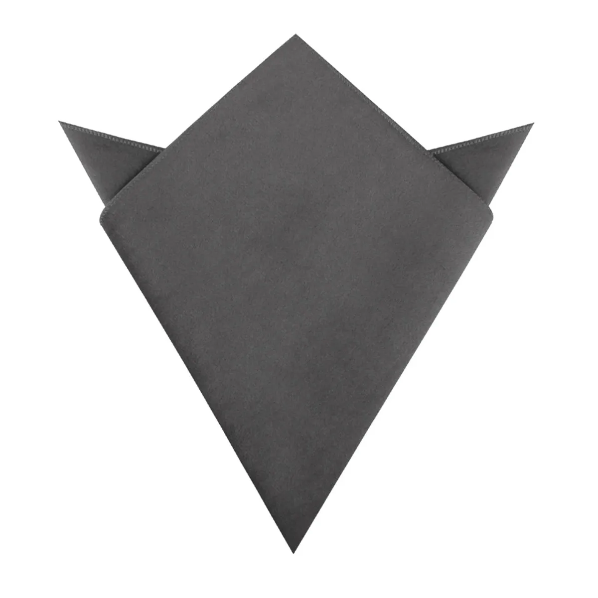 Grey Velvet Pocket Square sold by OTAA