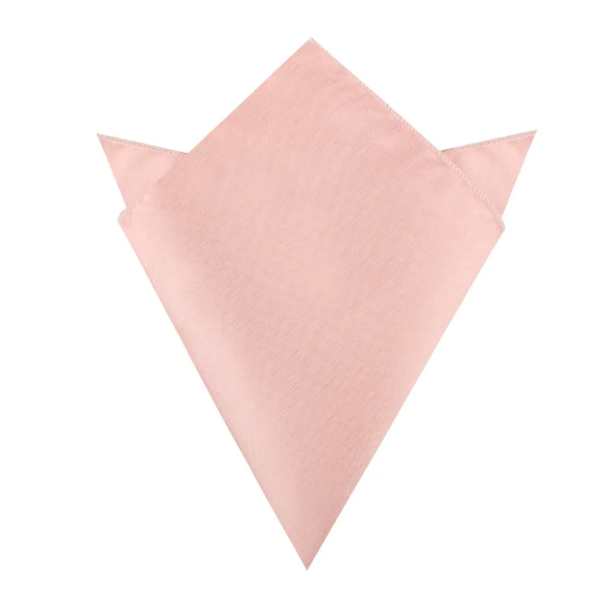 Peach Slub Pocket Square sold by OTAA