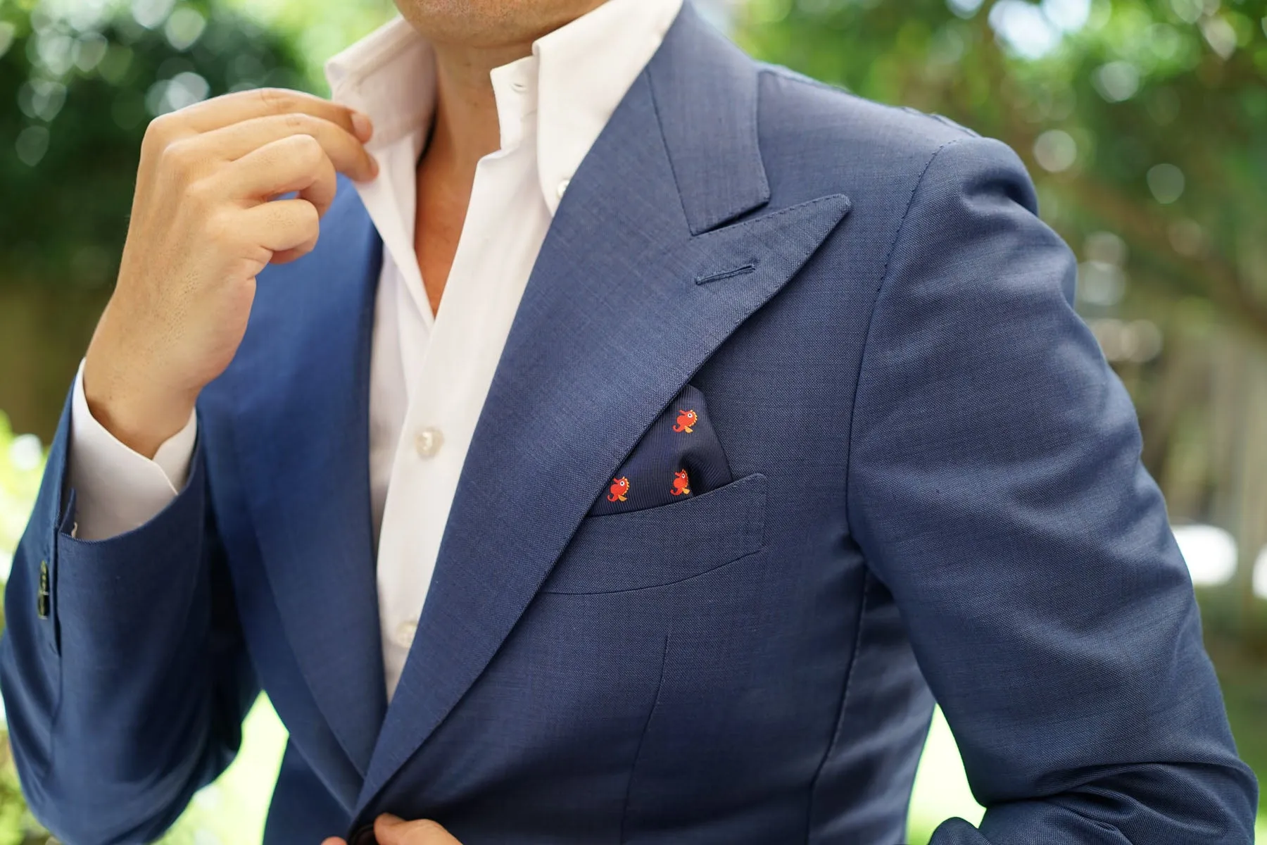 Juno The Seahorse Pocket Square sold by OTAA product image thumbnail 3