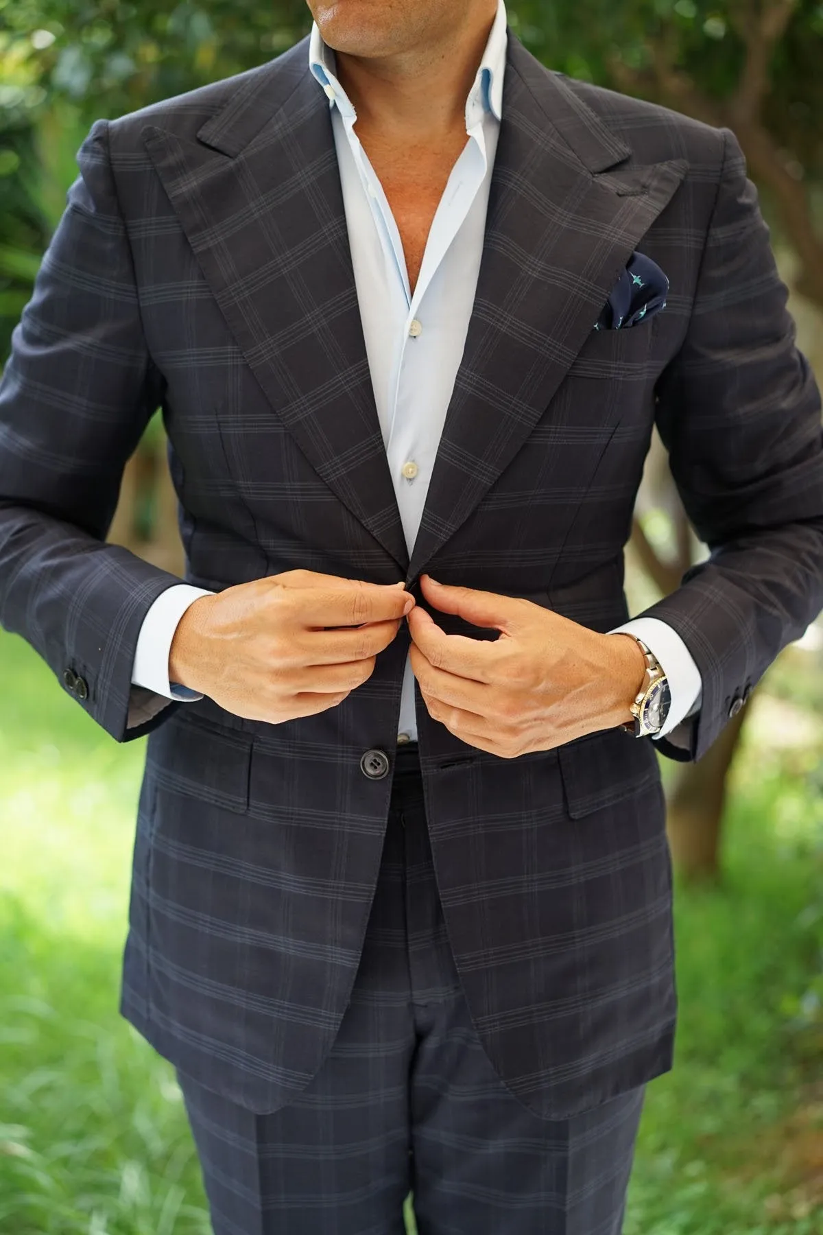 Swordfish Pocket Square sold by OTAA product image thumbnail 4