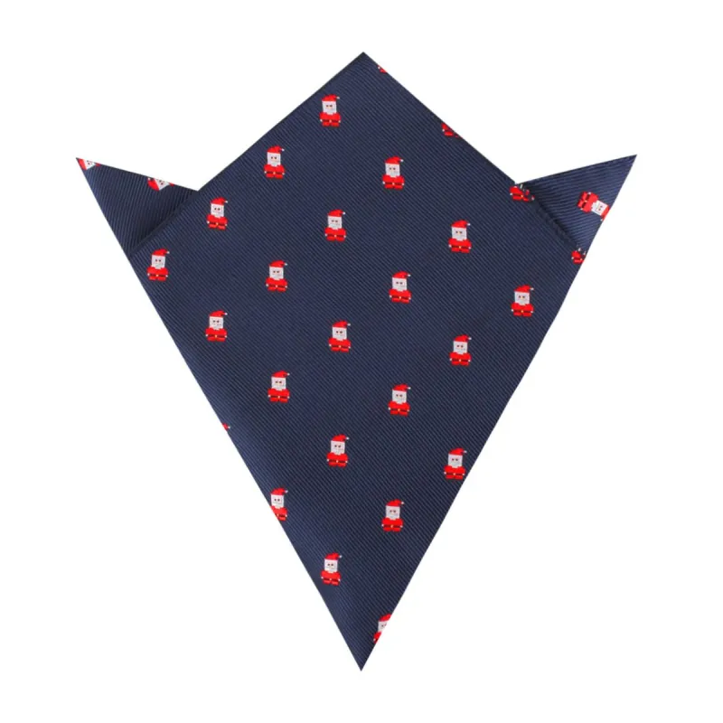 Santa Claus Pixel Christmas Pocket Square made by OTAA