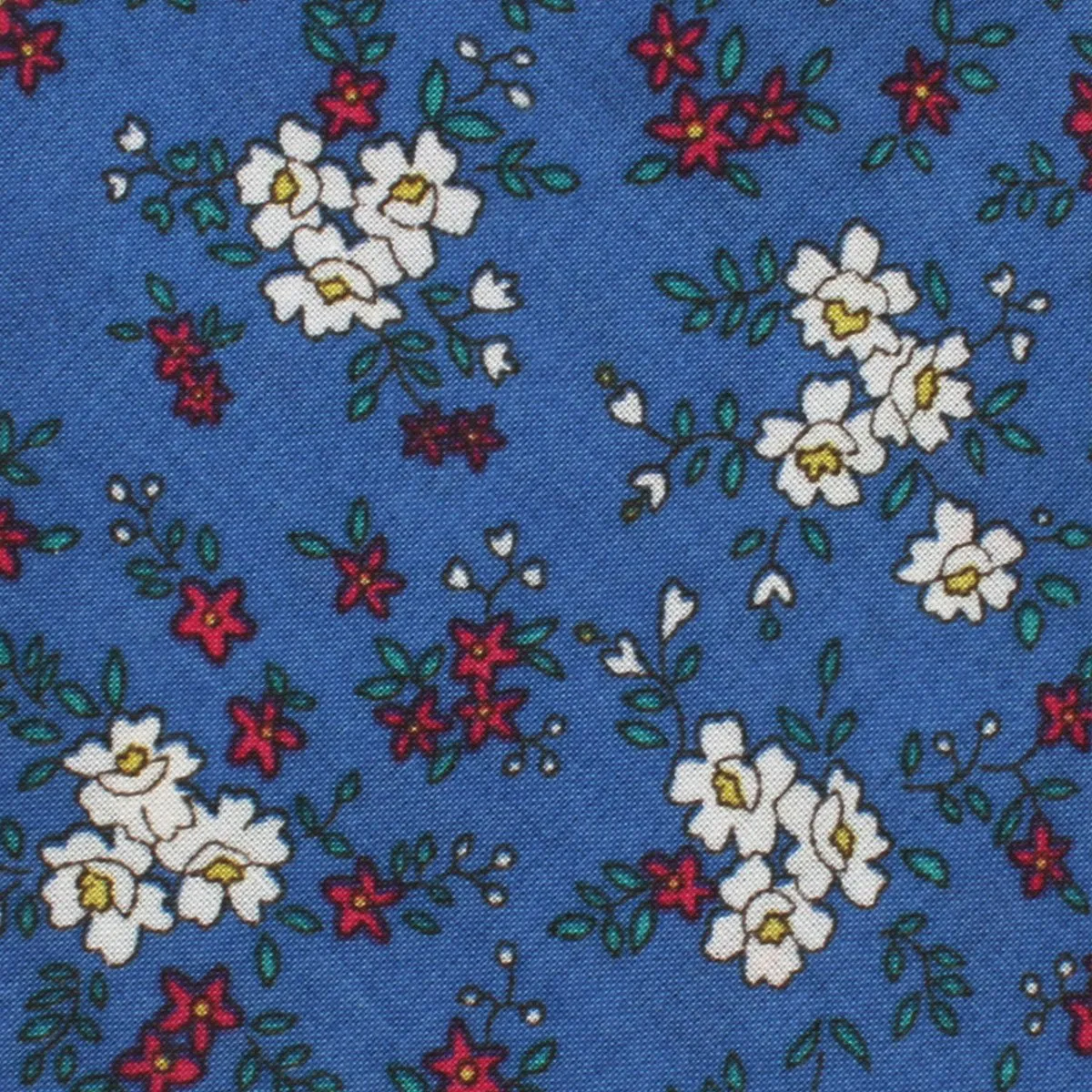 Ravenna Blue Floral Pocket Square sold by OTAA product image thumbnail 2