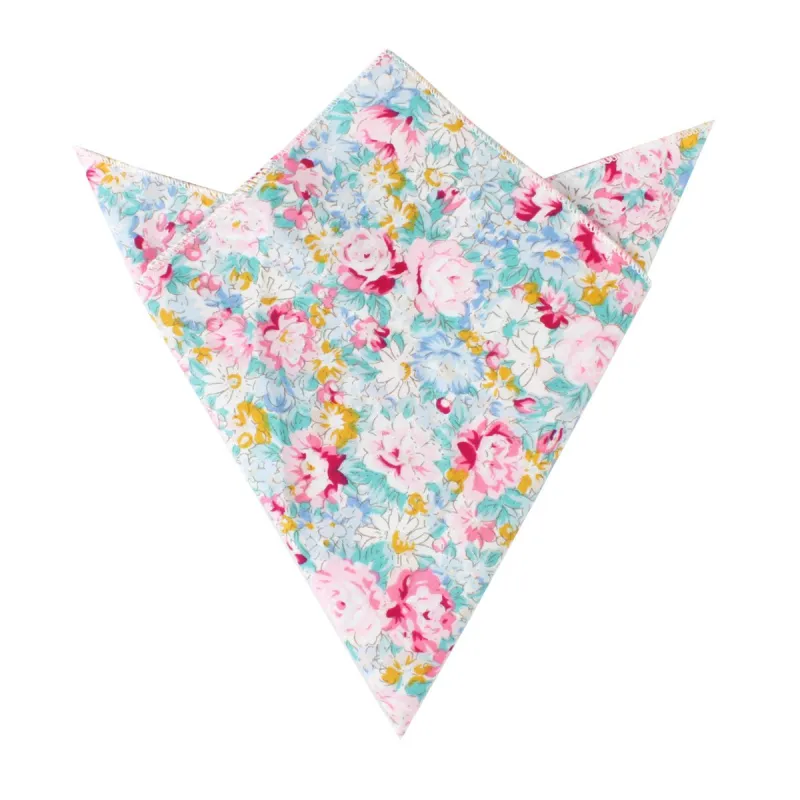 Shinjuku Floral Pocket Square made by OTAA
