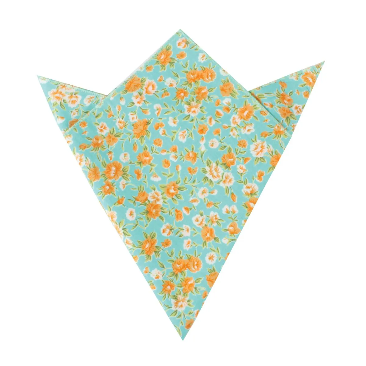 Monaco Floral Pocket Square sold by OTAA