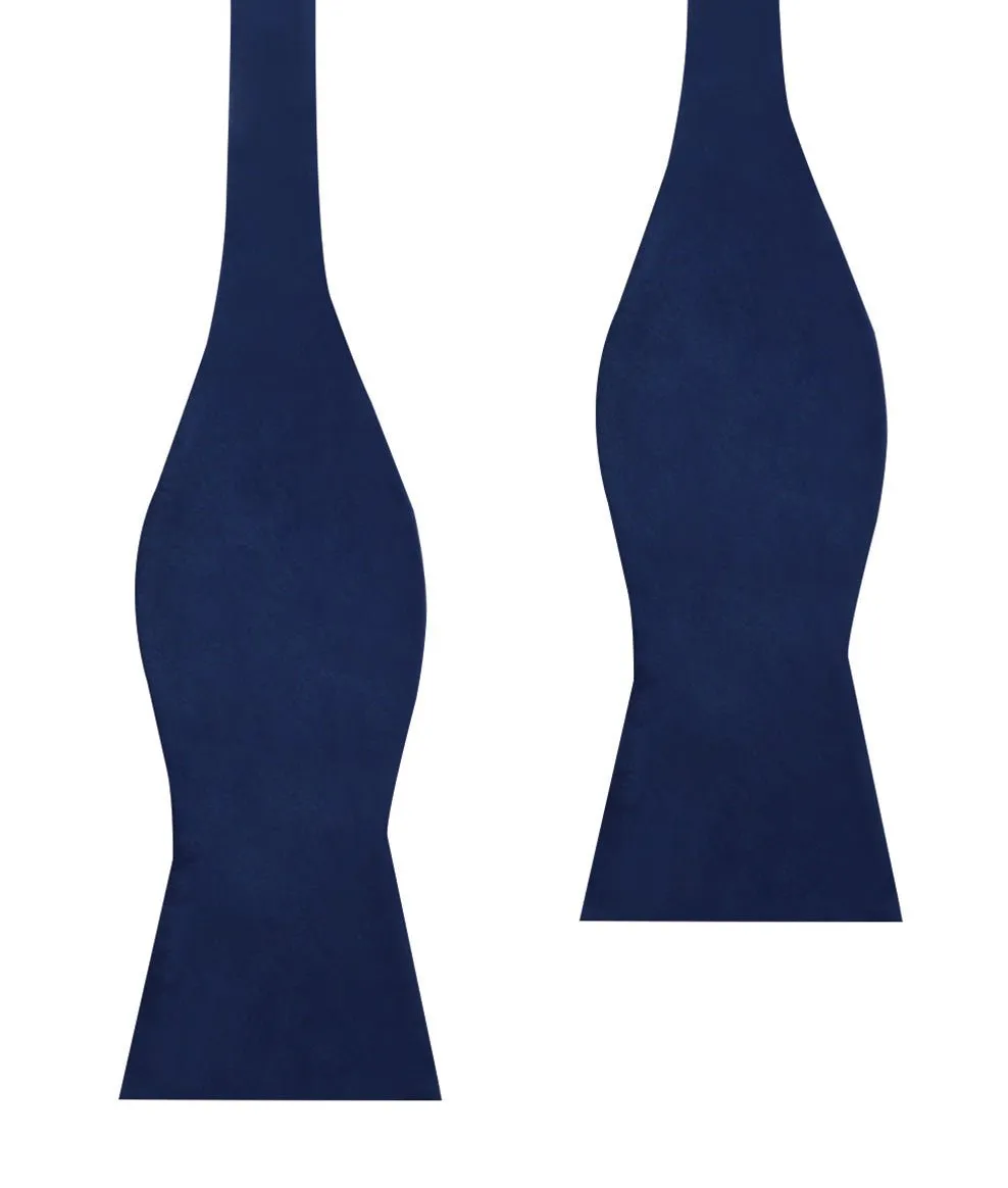 Royal Blue Velvet Self Bow Tie sold by OTAA