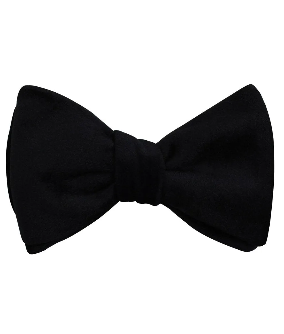 Bond Black Velvet Self Bow Tie sold by OTAA product image thumbnail 2