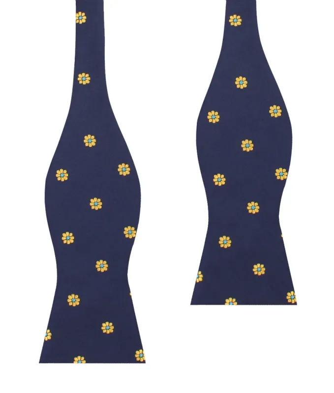 Sunflower Self Bow Tie made by OTAA