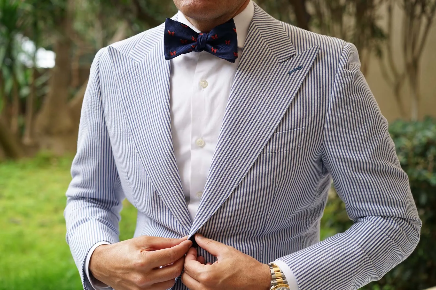 Butterfly Self Bow Tie sold by OTAA product image thumbnail 4
