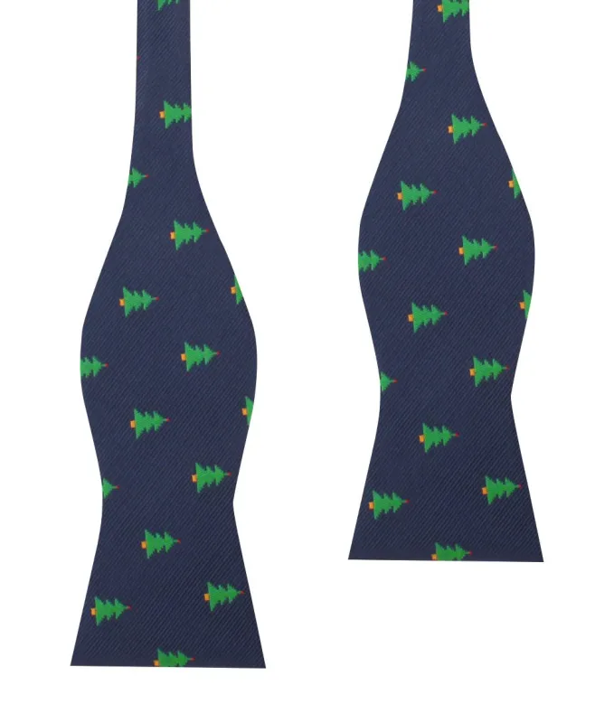Christmas Tree Self Bow Tie made by OTAA