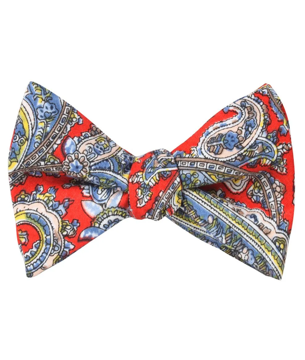 Ulysses Paisley Self Bow Tie sold by OTAA product image thumbnail 2