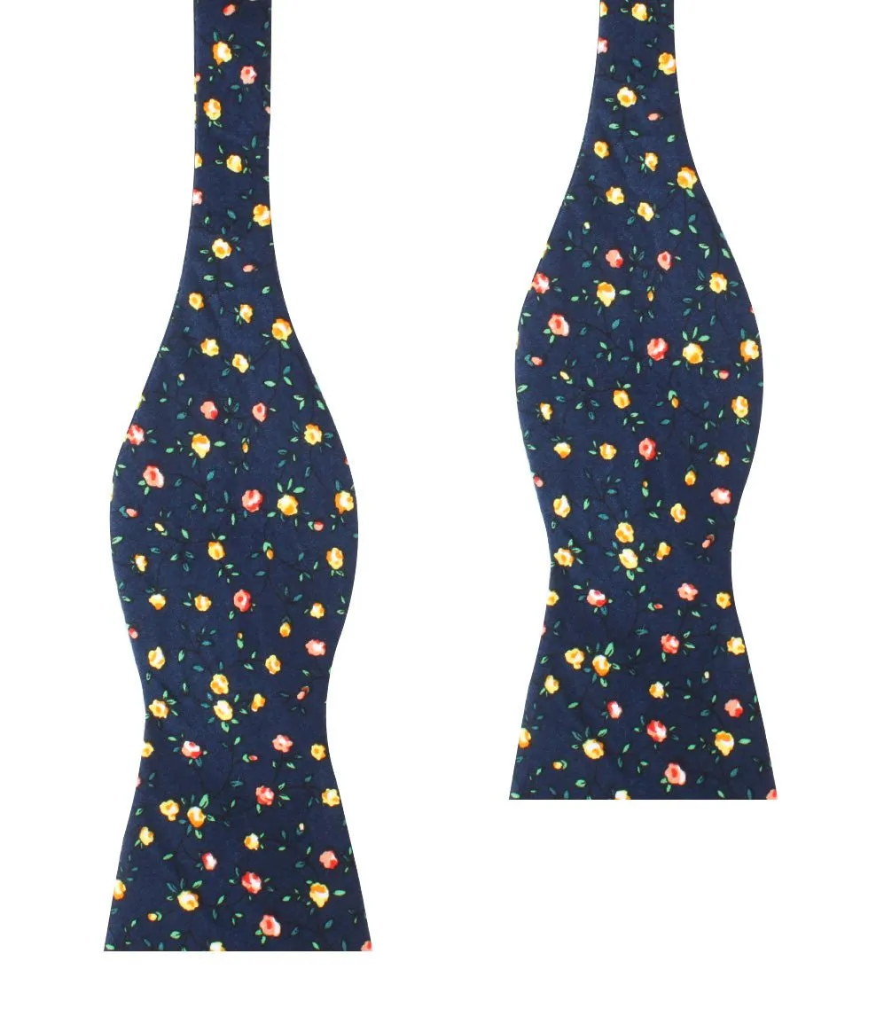 Paris Floral Self Bow Tie sold by OTAA