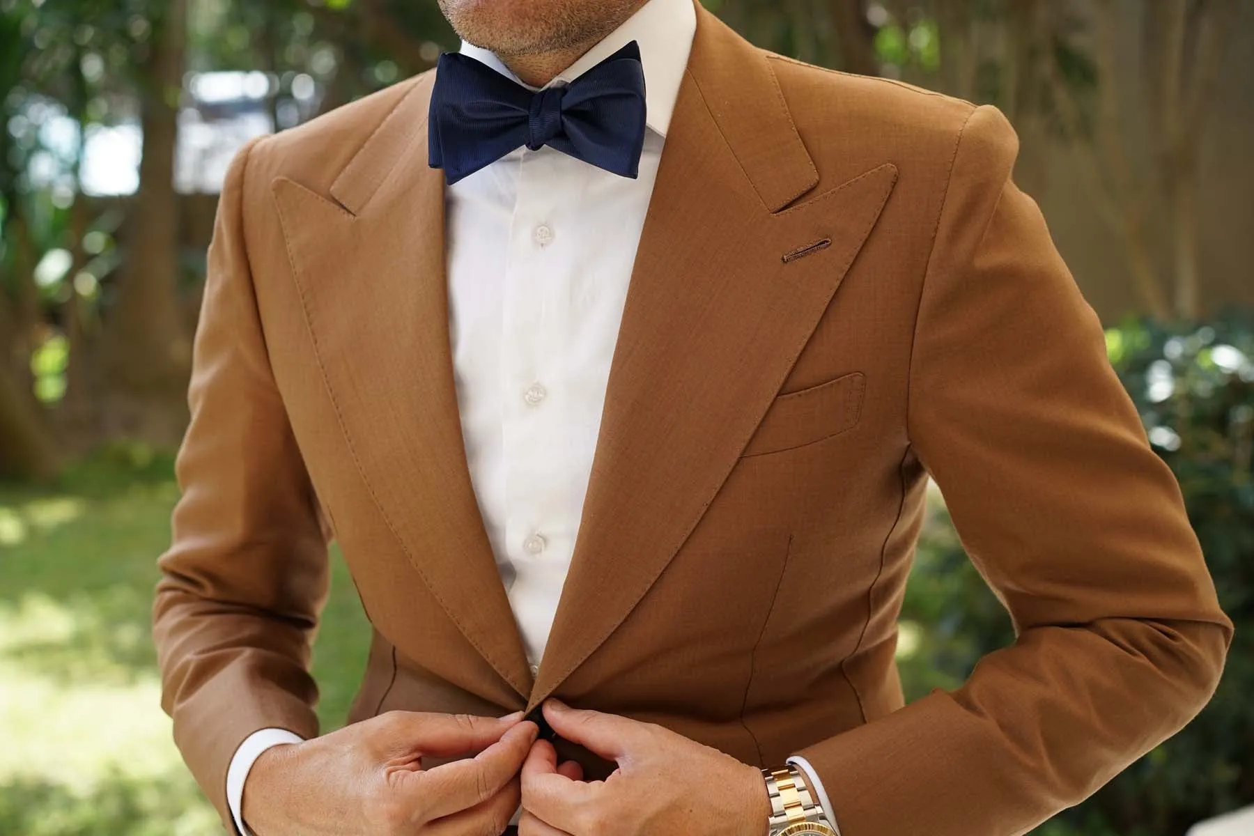 Navy Blue Line - Bow Tie (Untied) sold by OTAA product image thumbnail 4
