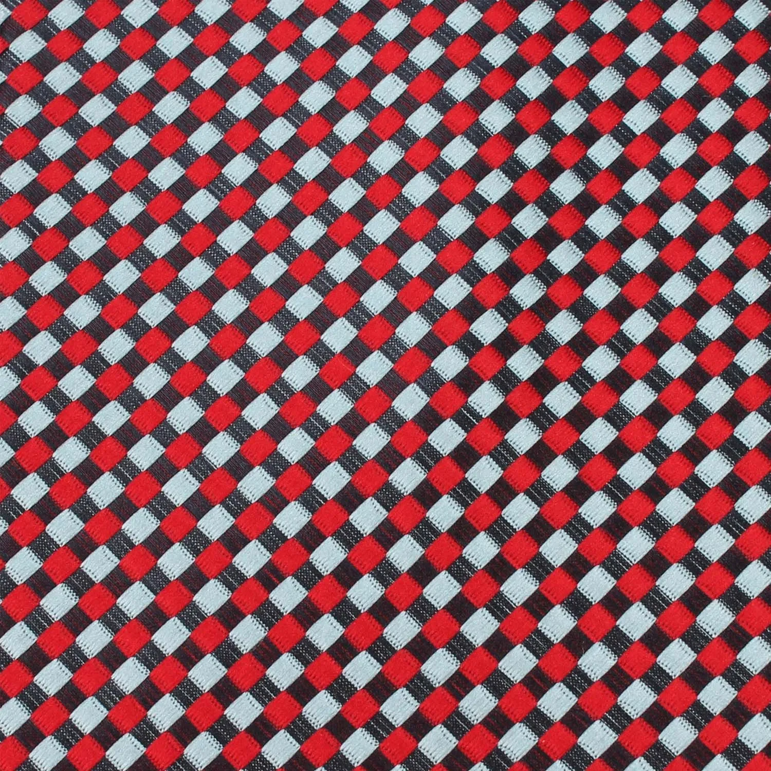 Navy and Light Blue Red Checkered - Bow Tie (Untied) sold by OTAA product image thumbnail 3
