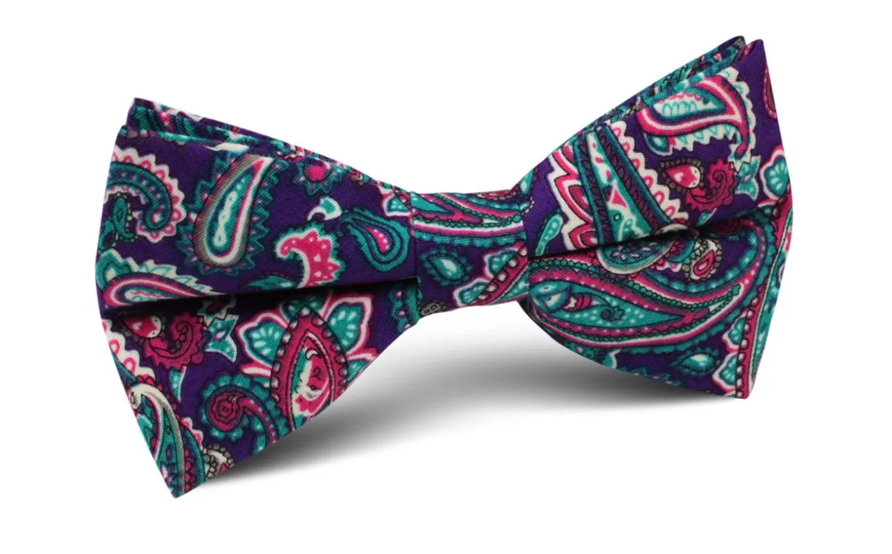 Botte Jegge Paisley Bow Tie made by OTAA