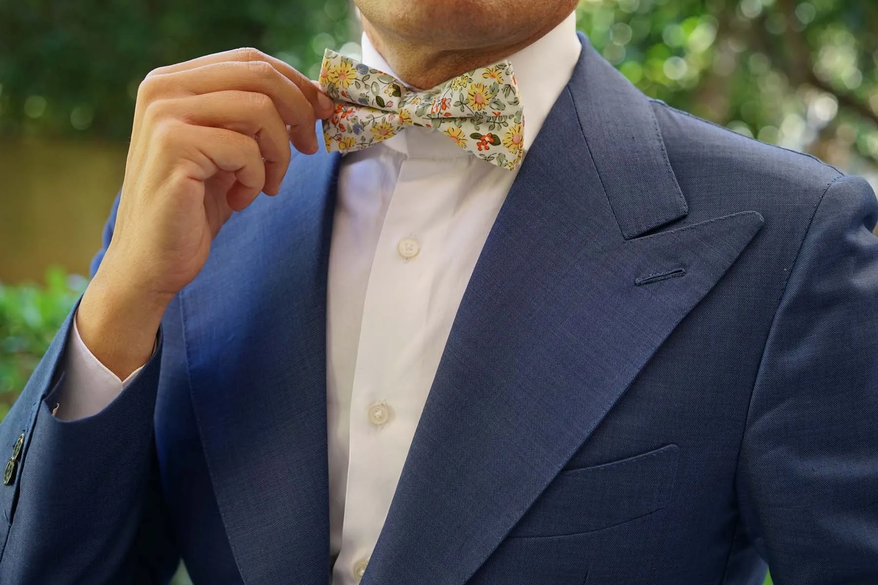 Belle Danser Floral Bow Tie sold by OTAA product image thumbnail 5