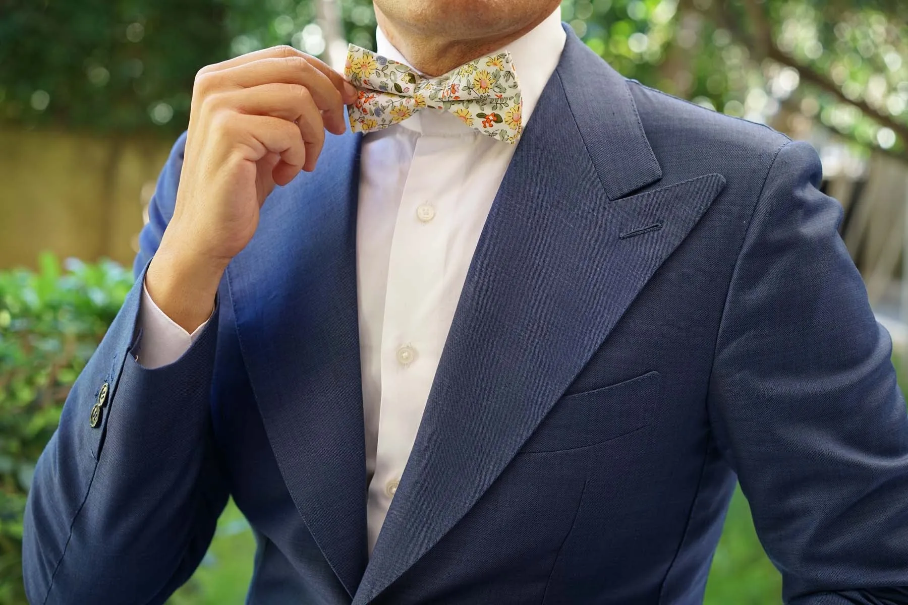 Belle Danser Floral Bow Tie sold by OTAA product image thumbnail 3