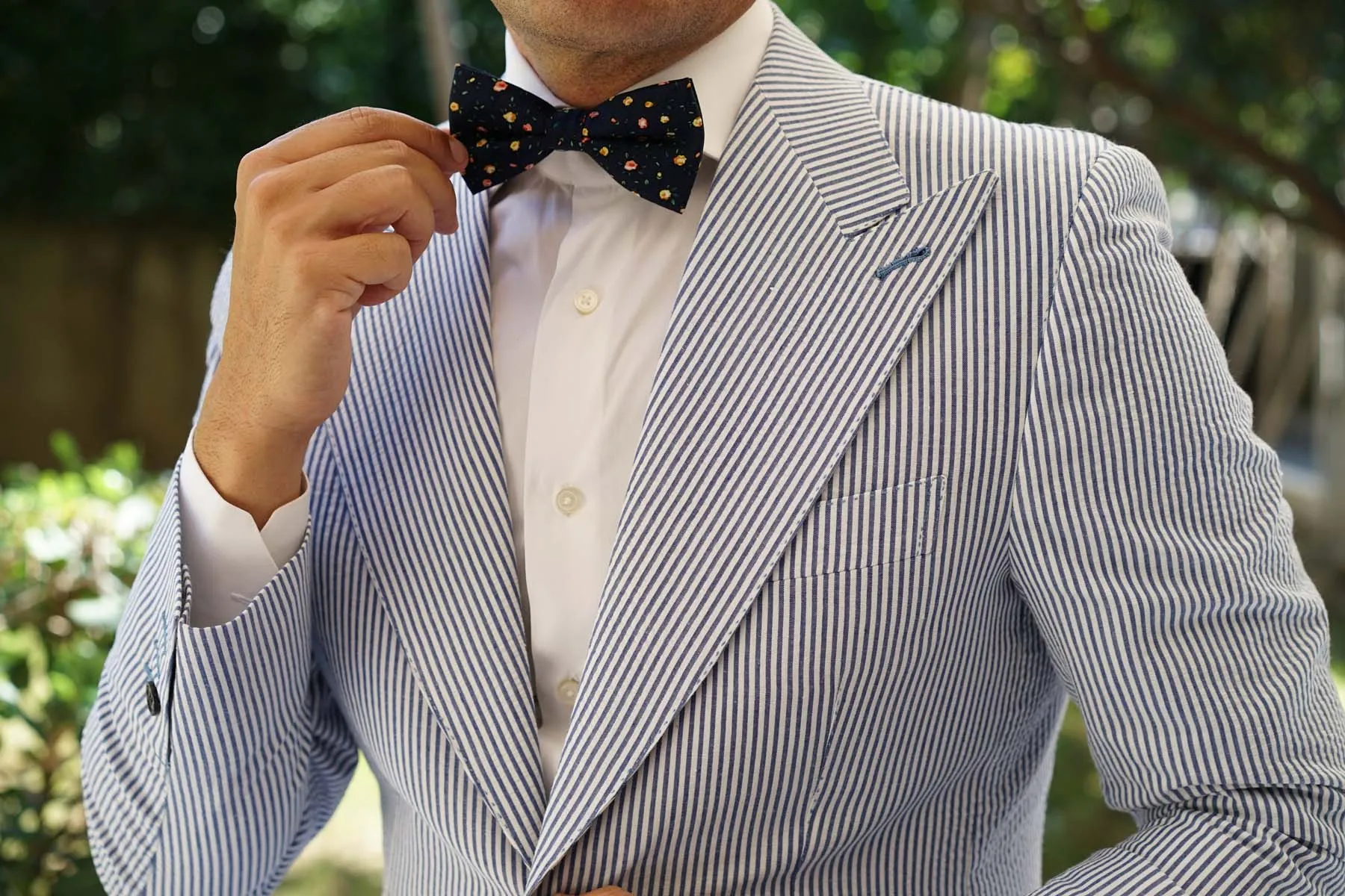 Paris Floral Bow Tie sold by OTAA product image thumbnail 3