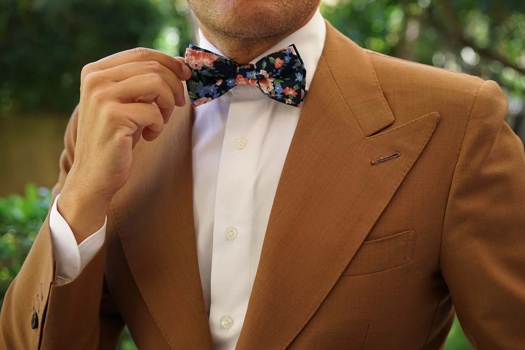 Havana Pink Floral Bow Tie sold by OTAA product image thumbnail 5