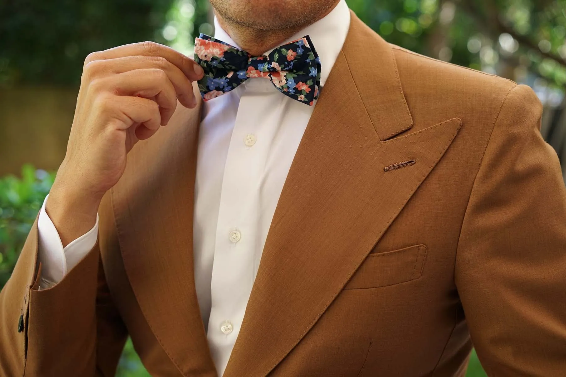Havana Pink Floral Bow Tie sold by OTAA product image thumbnail 3