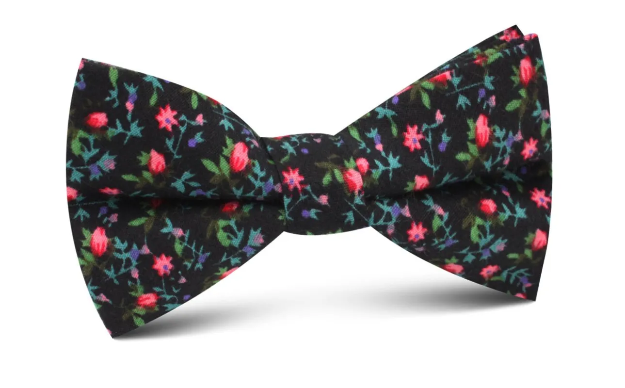 Kenrokuen Japanese Flower Bow Tie made by OTAA